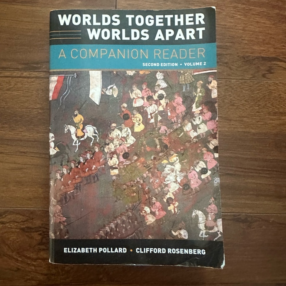 Worlds Together Worlds Apart Companion Reader